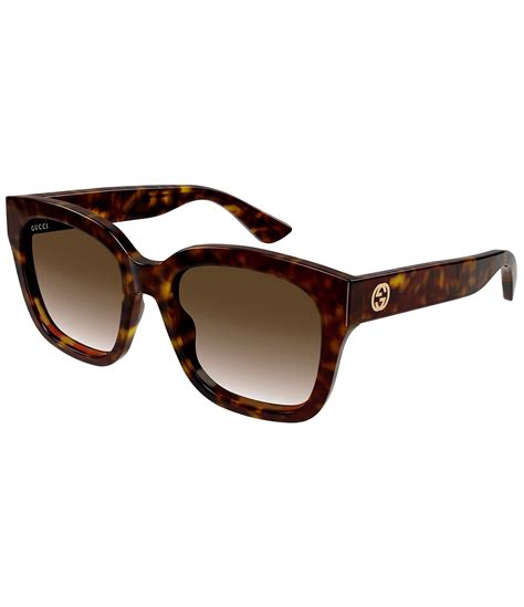 gucci havana sunglasses cat eye|53mm cat eye sunglasses gucci.